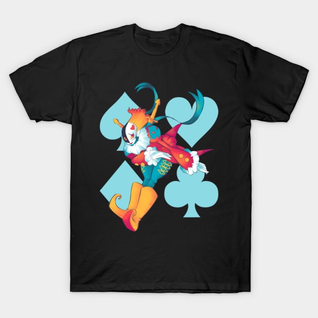 Clown Trick T-Shirt by WorryBot